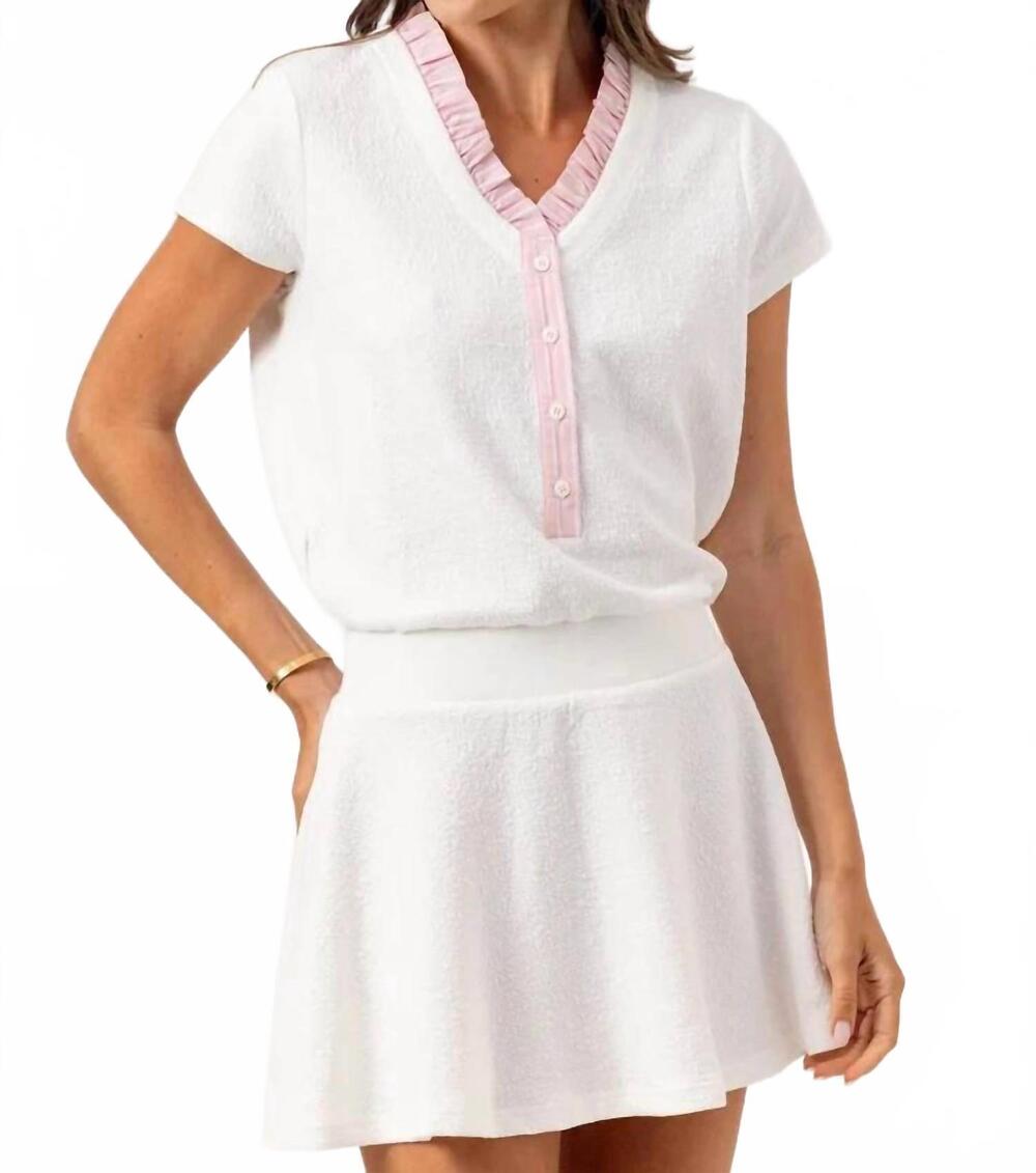 NEW SUNDAYS ferra dress in coconut milk